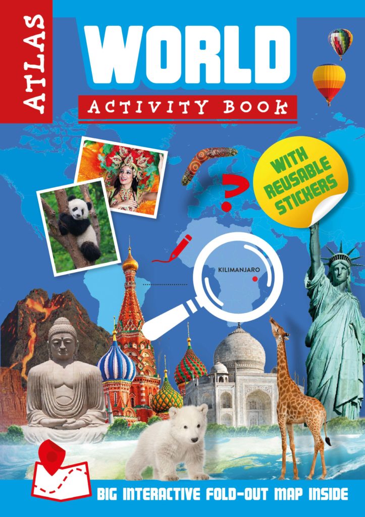 Atlas activity book - Cuberdon books