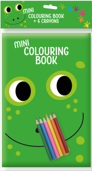 Mini Colouring book + 6 pencils